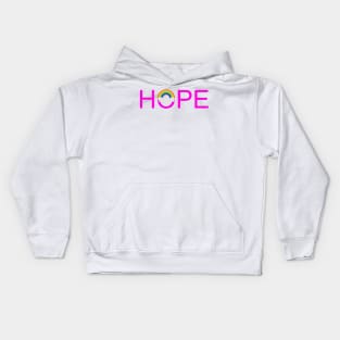 HOPE with rainbow Kids Hoodie